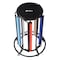 Adiroffice Large Steel Paper Roll Holder, Dispenser  and Cutter Stand with Wheels ADIKI300-01-MK - alternate 4